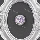 Silver Butterfly Rhinestone Heart Fancy Beads For DIY Beadable Pens