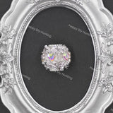 Silver Butterfly Rhinestone Heart Fancy Beads For DIY Beadable Pens