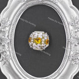 Silver Butterfly Rhinestone Heart Fancy Beads For DIY Beadable Pens