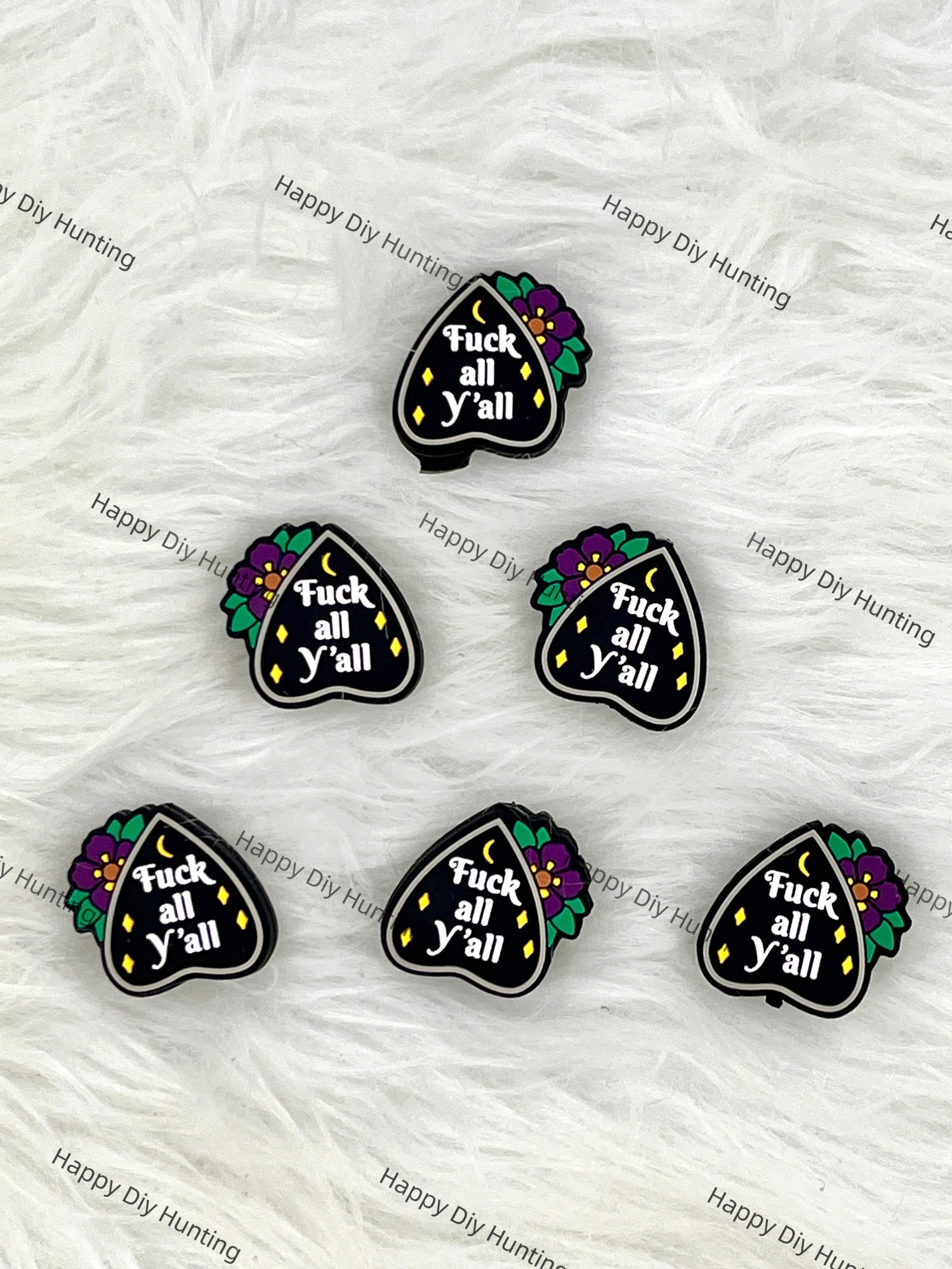 F*ck All Y'all Silicone Focal Bead