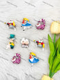 Fantasy Wonderland Character Pen Topper for Fairy Tale Stationery & Beadable Pen Craft Decor