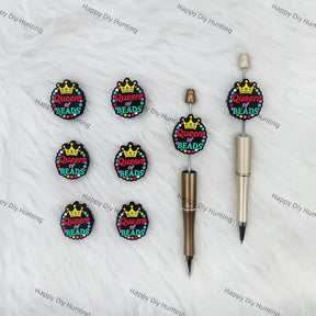Silicone Focal Beads for DIY Beadable Pens Craft Decoration
