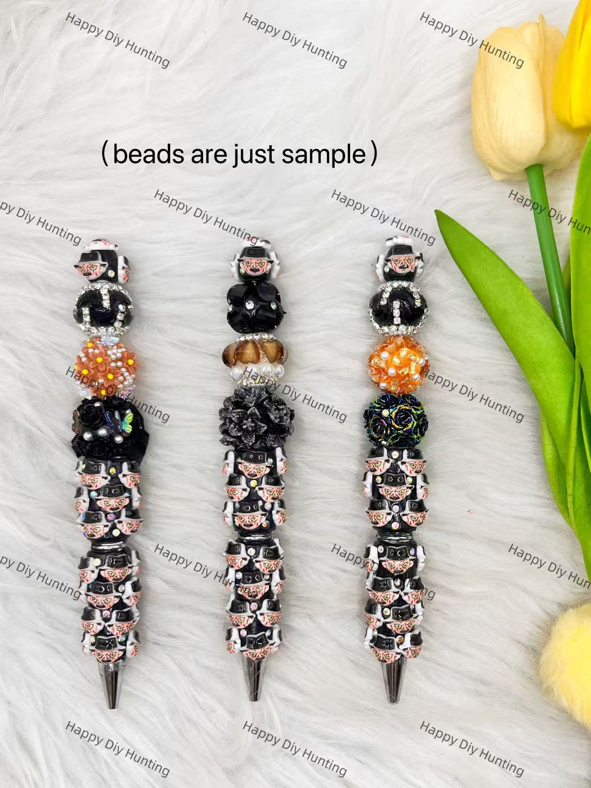 Freddy Beadable Pen | Premium DIY Stationery Decor Supplies