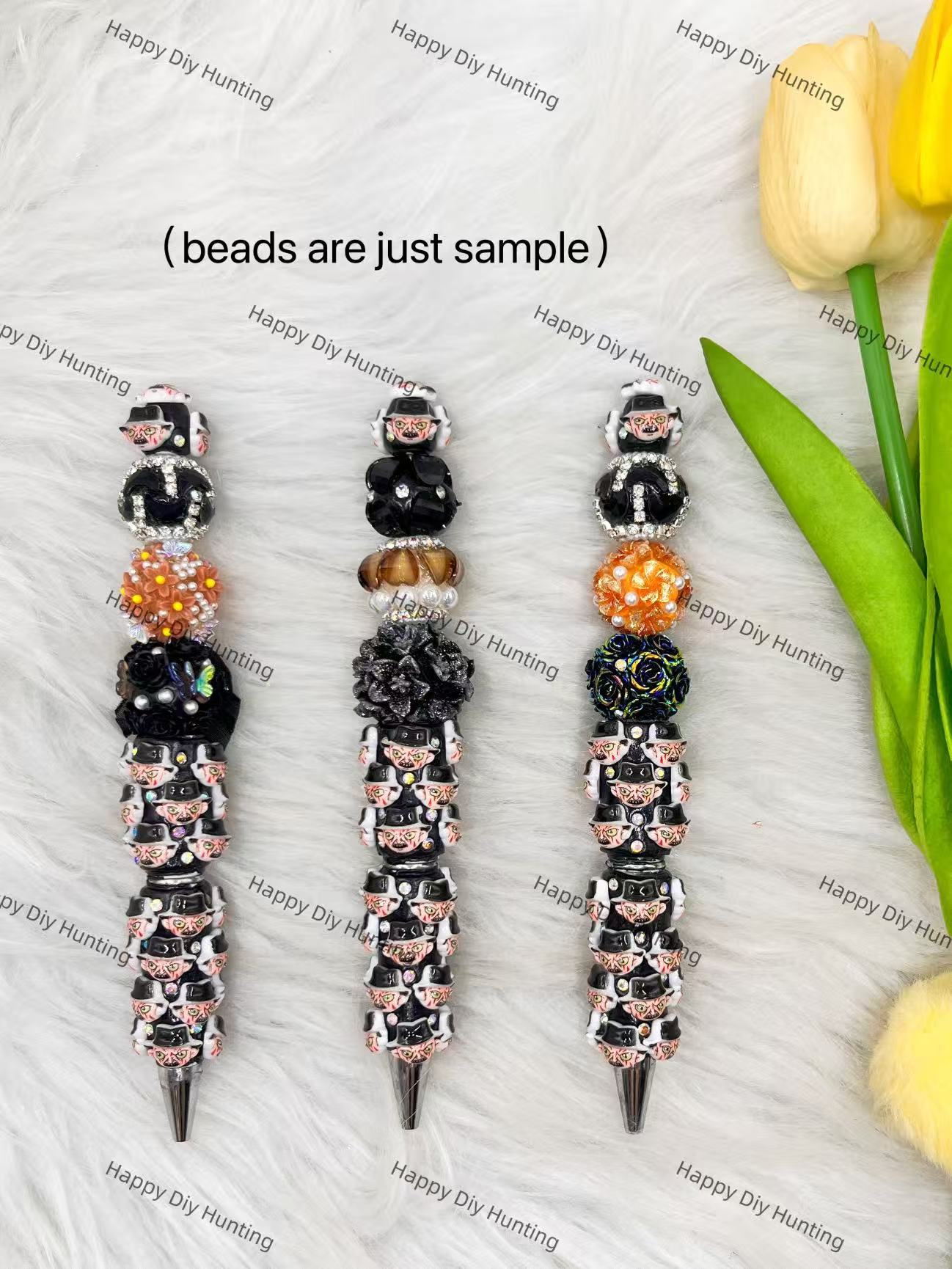Freddy Beadable Pen | Premium DIY Stationery Decor Supplies