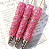 Rhinestone Mouse Head Beadable Pens Wholesale, Matches All Focal Beads & Pen Toppers