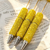 full rhinestone beadable pens for diy handmade craft stationery wholesale