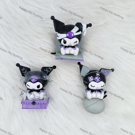Ghost-themed Kuromi Series Pen Topper