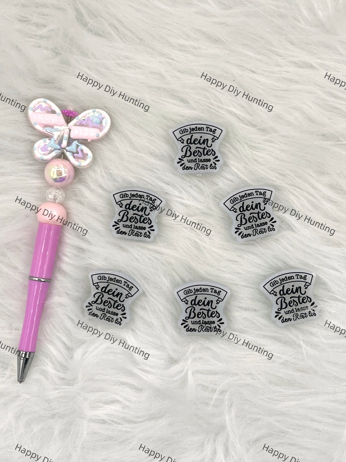 Gib Jeden Tag Dein Bestes Und Lasse Den Rest Silicone Focal Beads Wholesale, silicone focal beads for pens