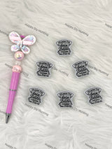 Gib Jeden Tag Dein Bestes Und Lasse Den Rest Silicone Focal Beads Wholesale, silicone focal beads for pens