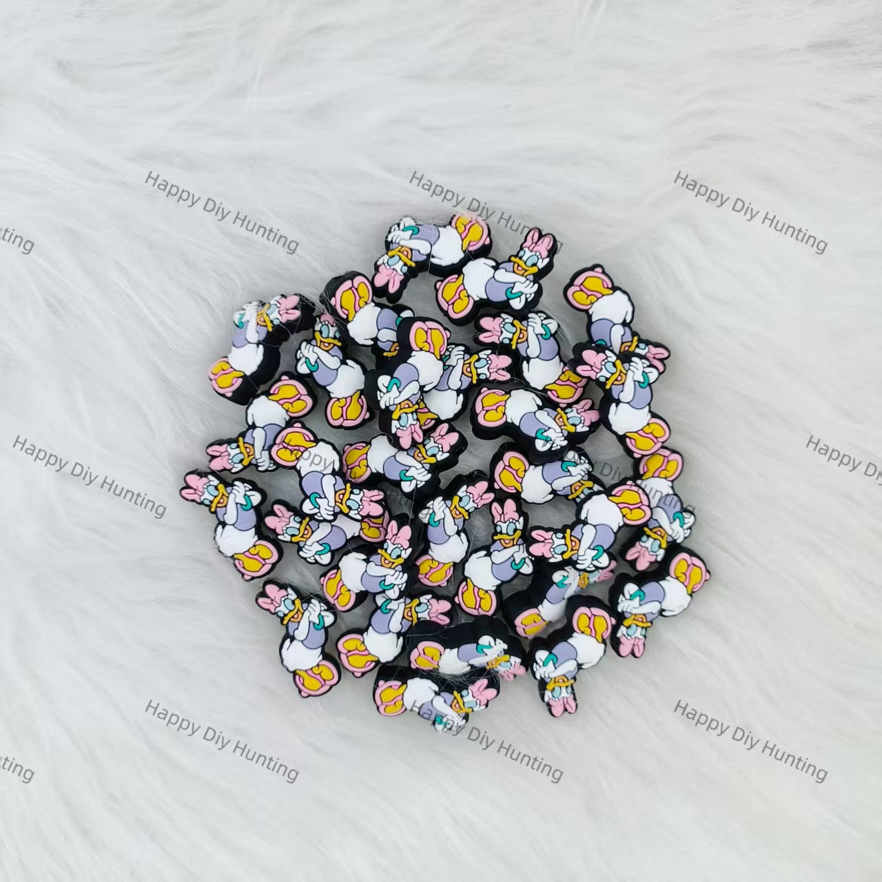 Girl Duck Silicone Focal Beads Wholesale, silicone focal beads for pens