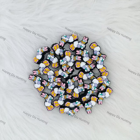 Girl Duck Silicone Focal Beads Wholesale, silicone focal beads for pens