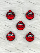 Gone Fishing Silicone Focal Beads Wholesale for Pen DIY