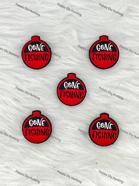 Gone Fishing Silicone Focal Beads Wholesale for Pen DIY