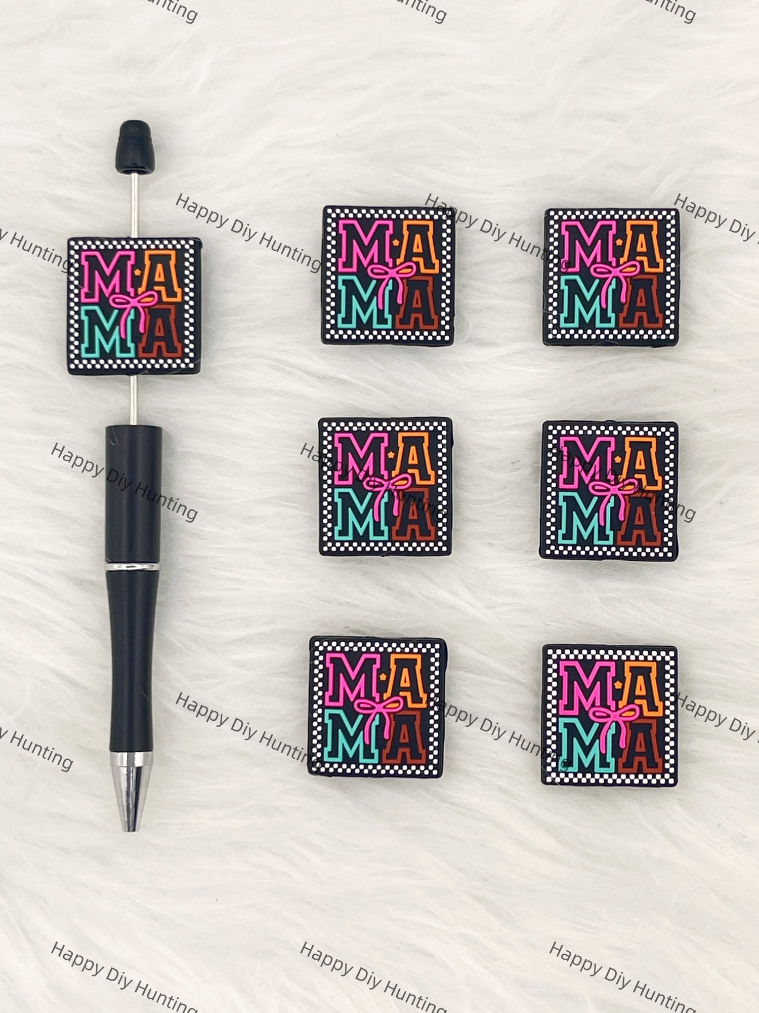 Gorgeous Mama Silicone Focal Beads Wholesale, silicone focal beads for pens