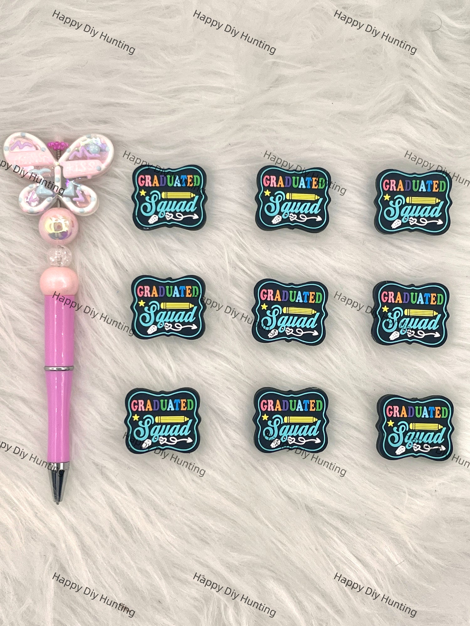 Graduated Squad Silicone Focal Beads Wholesale, silicone focal beads for pens