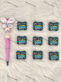 Graduated Squad Silicone Focal Beads Wholesale, silicone focal beads for pens