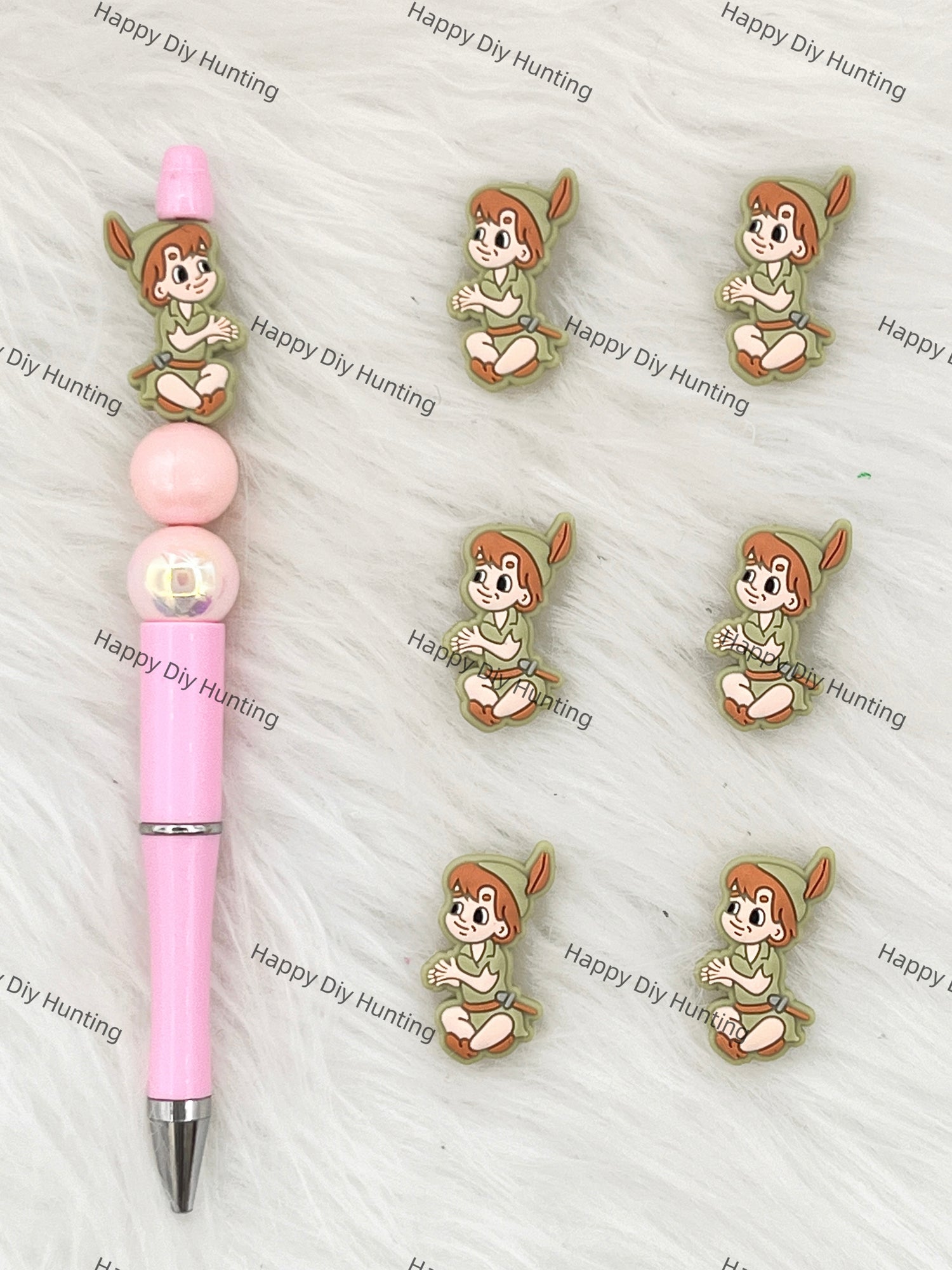 Green Elf Silicone Focal Beads Wholesale, silicone focal beads for pens