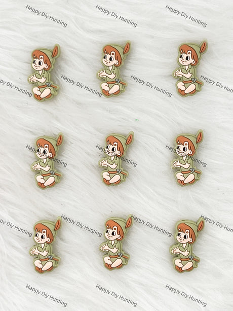 Green Elf Silicone Focal Beads Wholesale, silicone focal beads for pens