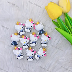 Grown White Kitten 3D Pen Topper (No Hole) for DIY Beadable Pens Wholesale