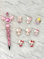HK in Cute Dress Acrylic Beads DIY Charms
