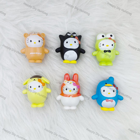 HK in various cute animal costumes Pen Topper
