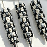 Halloween Ghost‑Face Beadable Pens Wholesale,Matches All Focal Beads & Pen Toppers