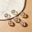 Halloween Slasher Mask Acrylic Beads