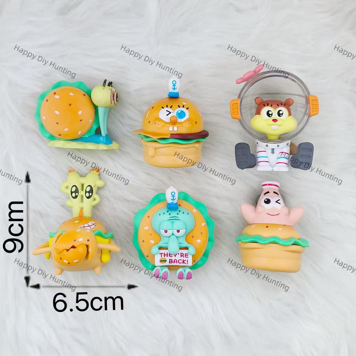 Hamburger-themed SpongeBob Series Pen Topper