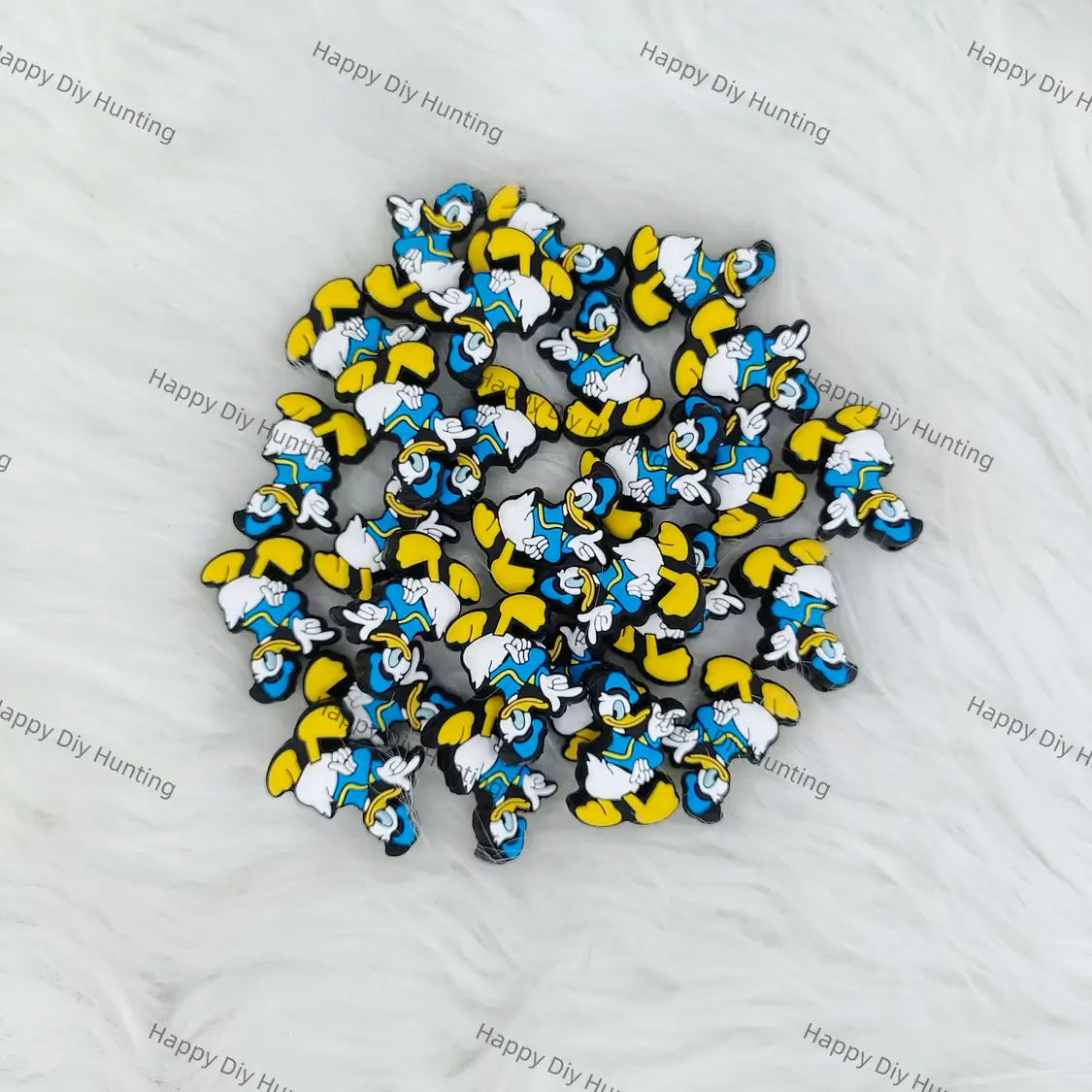 Happy Duck Silicone Focal Beads Wholesale for Pen DIY