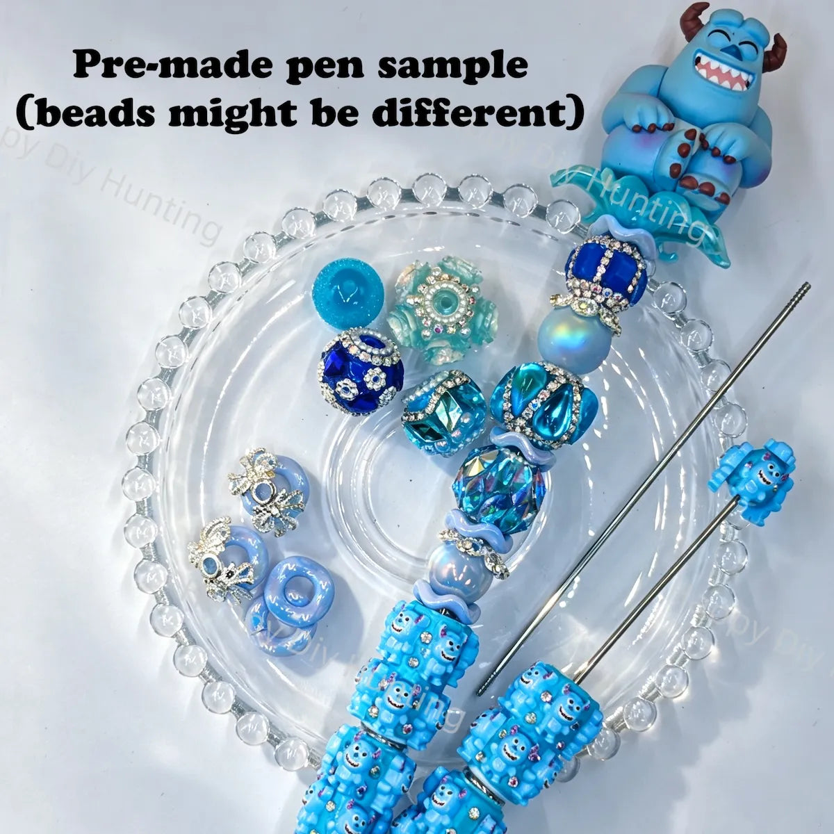 Happy Monster Co Character Pen Toppers No Hole For Beadable Pens