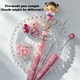 Happy Monster Co Character Pen Toppers No Hole For Beadable Pens
