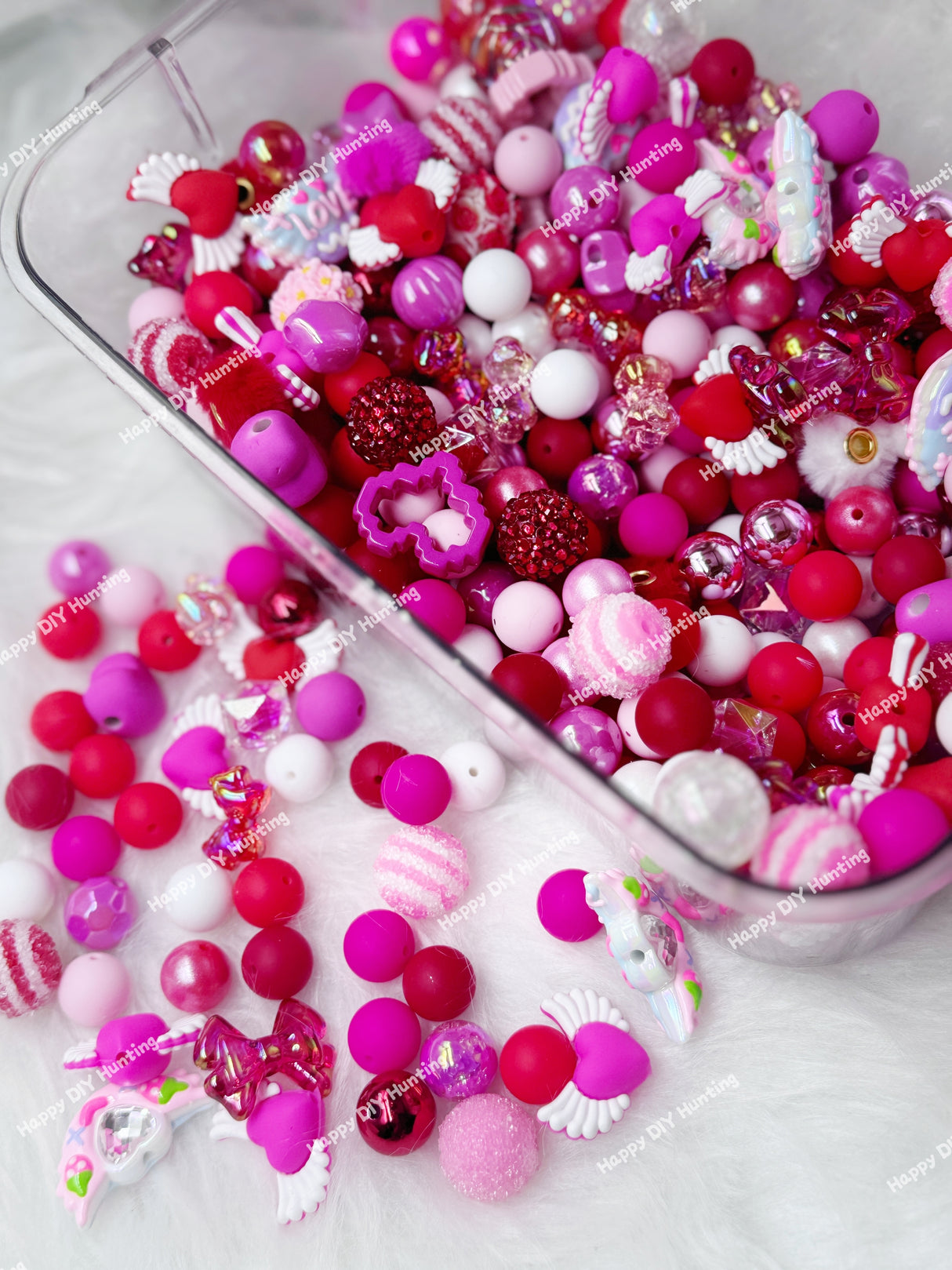 Assorted Beads - Heart of Lover