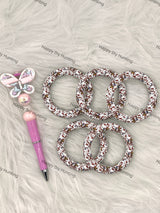 HelloKitty Beadable Silicone Ring Car Hanger Charm Loop