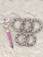 HelloKitty Beadable Silicone Ring Car Hanger Charm Loop
