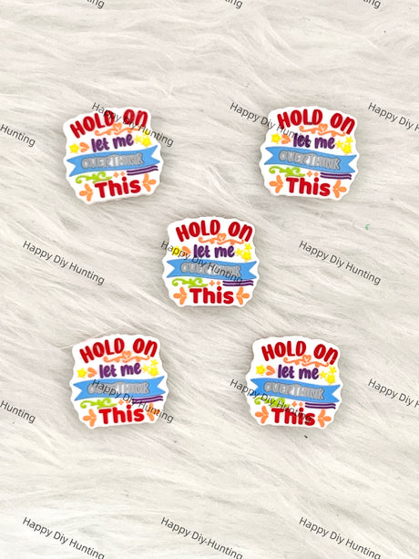 Hold On Let Me Overthink This Silicone Focal Beads Wholesale, silicone focal beads for pens
