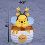 Honey Pot Cartoon Figurine Pen Topper for Kawaii Stationery & Beadable Pen Decor