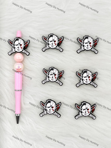 Horrible Jason Silicone Focal Beads Wholesale, silicone focal beads for pens
