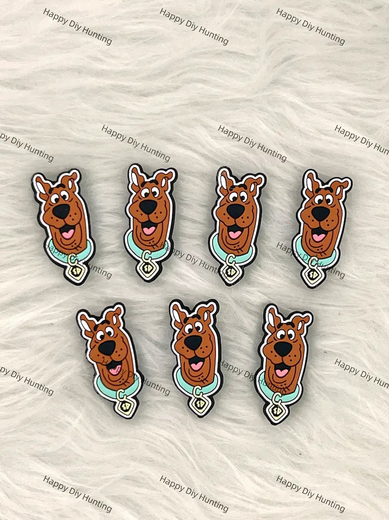 Humor Dog Silicone Focal Beads for Pet Animal Beadable Pen