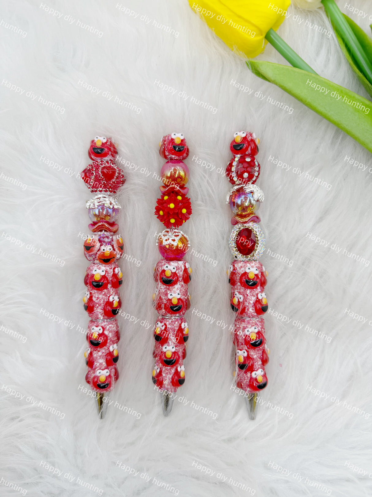 Elmo Character Beadable Pen