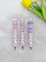 Angle Character Beadable Pen