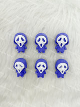 Purple Ghostface 3D Printed Pen Topper (No Hole)