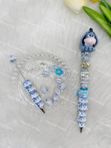 16mm Eeyore Acrylic Beads