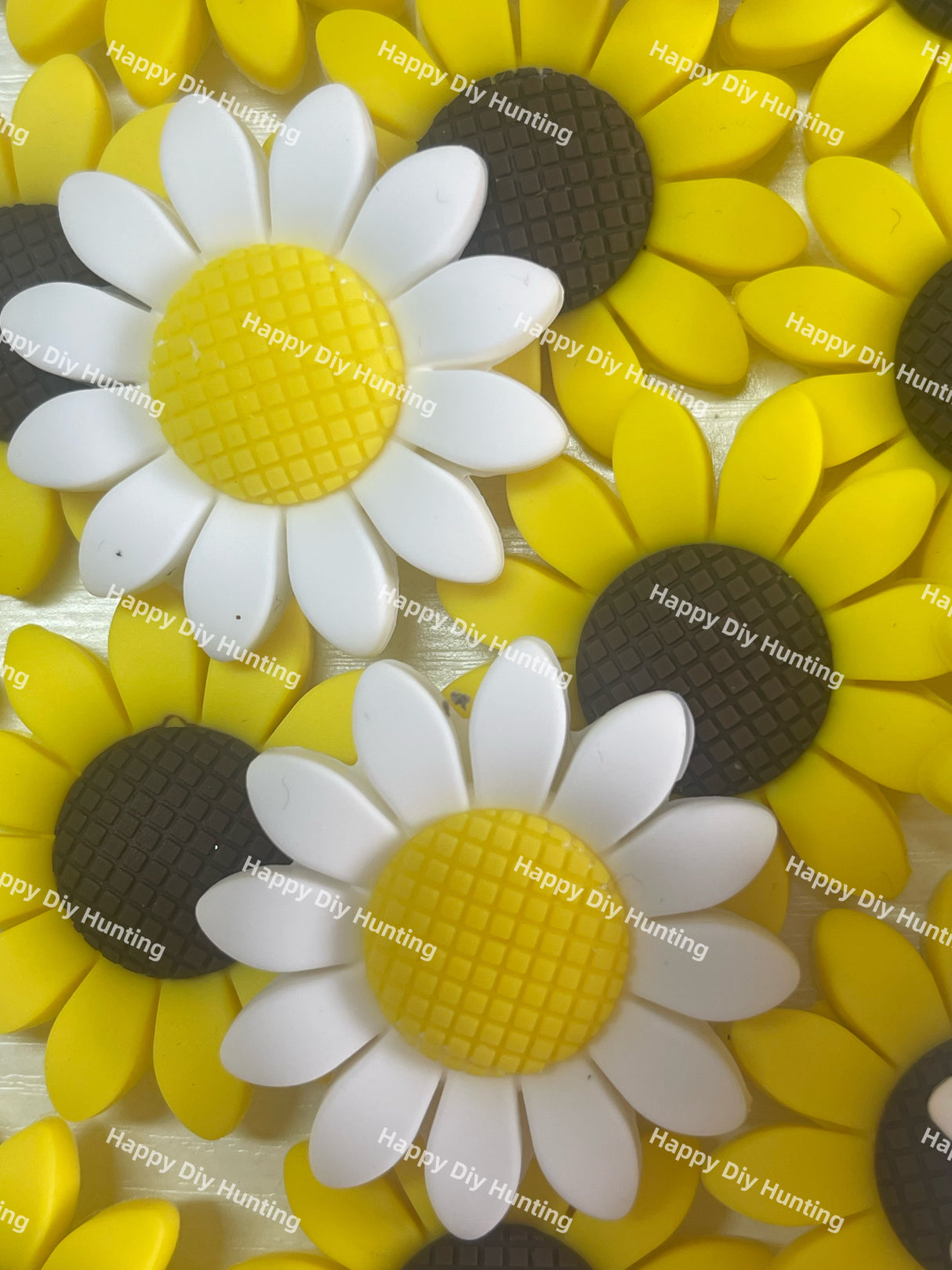 Sunflowers Focal beads