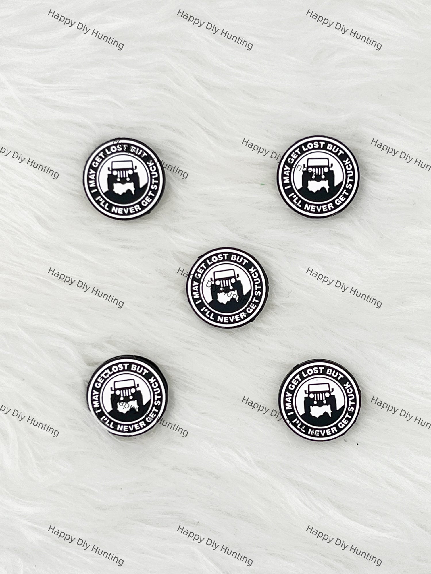 I May Get Lost But I'll Never Get Stuck Silicone Focal Beads Wholesale, silicone focal beads for pens