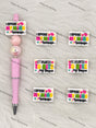 I Speak My Mind Because...& It Hurts To Bite My Tongue Silicone Focal Beads Wholesale, silicone focal beads for pens