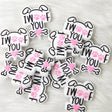 I Woof You Dog Head Silicone Focals for Pet Dog Themed Beadable Pen Craft