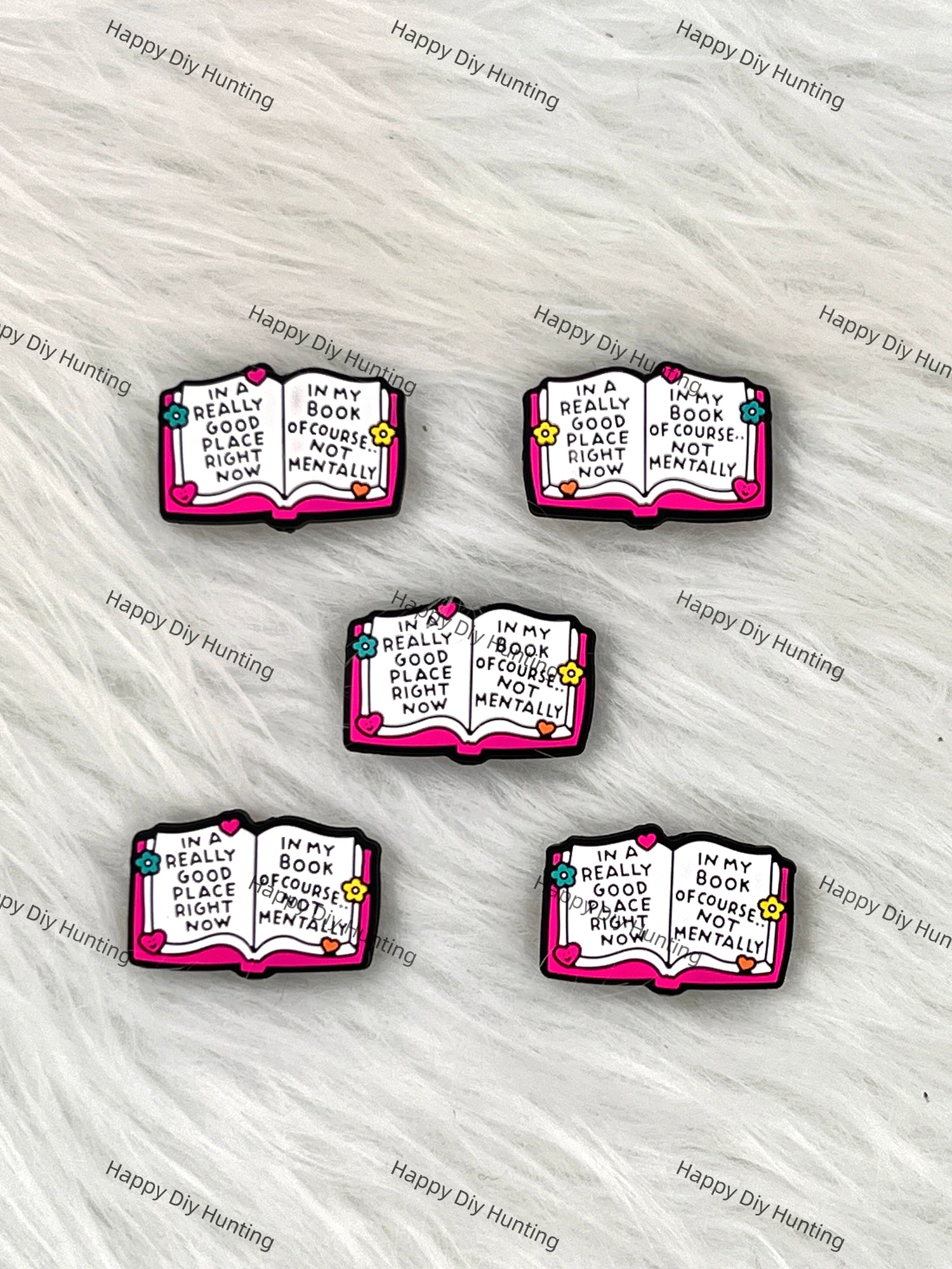 In A Really Good Place Right Now  Silicone Focal Beads Wholesale