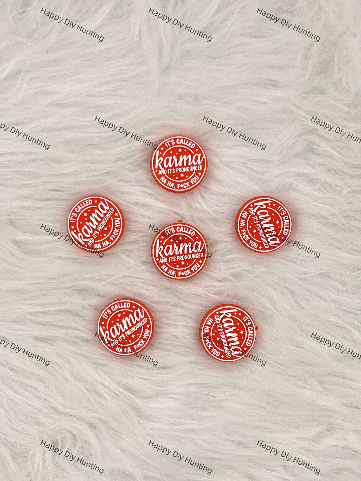 It's Called Kaima And It's Pronounced Ha Ha, F*ck You Silicone Focal Bead