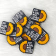 Just a girl who love sunflowers Silicone Focal Beads Wholesale