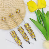 Lakers Team DIY Beadable Pens Wholesale, Beadable Pens Supplies